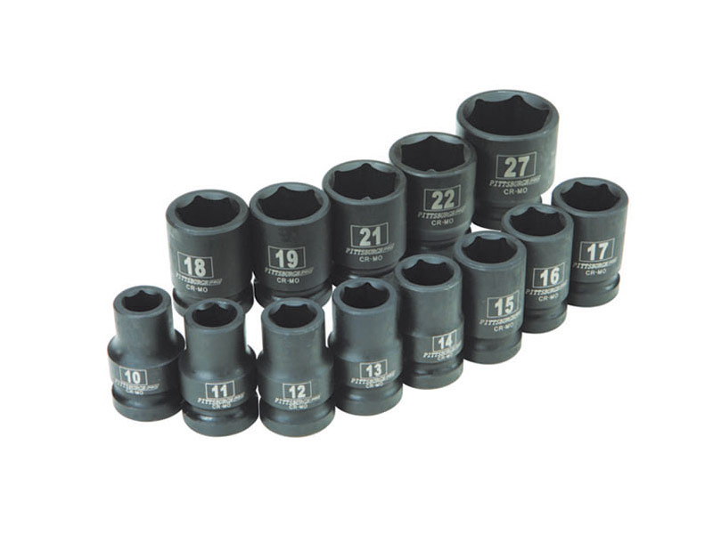 1/2(12.7mm)系列鉻鉬鋼歐式氣動短套筒